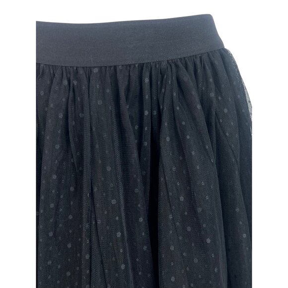 NWT Free People Swiss Dot Tulle Midi Skirt | Whimsigoth Balletcore Dark Academia - Picture 4 of 16